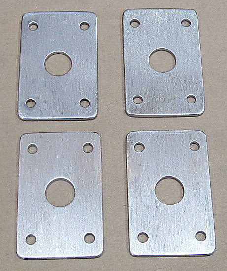 Deburred C-01433 Roll Bar Bushing Covers