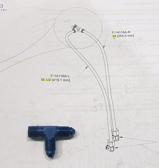 Brake Line Tee