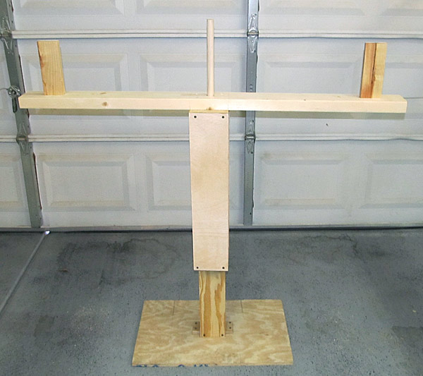 Paint Stand For Roll Bar Assembly