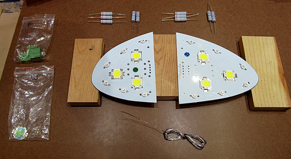 Prepare The Power Resistors For Starboard Circuit Board