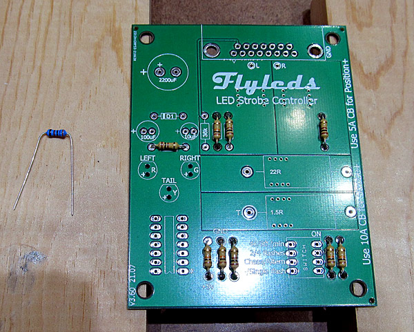 36Ω Resistor Installed