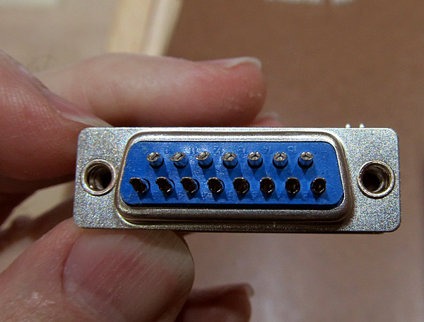15 Pin Male D Plug