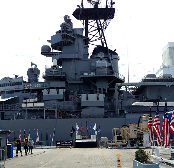 Entrance To USS Missouri