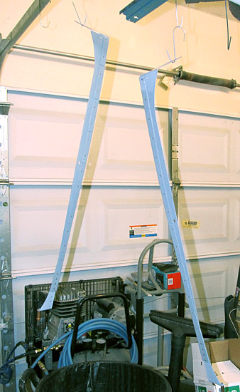 Re-primed The Aft Canopy Rail Angles And Aft Canopy Rail Flanges