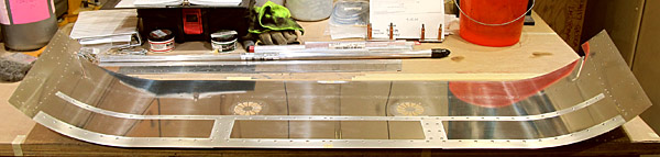 Preparing The Canopy Skin For Paint