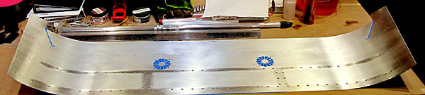 Preparing The Canopy Skin For Paint