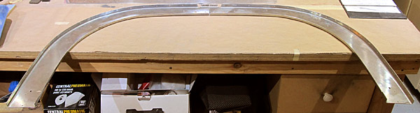 Polish Edges Of Aft Canopy Frames