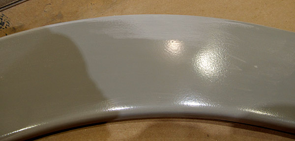 Sanding Aft Canopy Frame