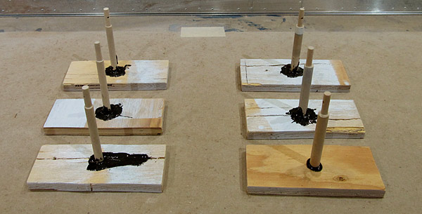 Paint Stands For Aft Canopy Frame