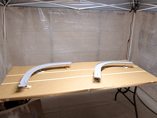 Painting Aft Canopy Frames