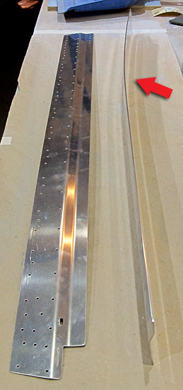 Formed Aft Canopy Rails