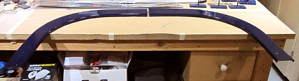 Painting Aft Canopy Frame Faces