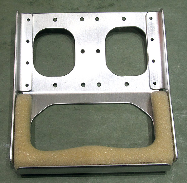 Divinyl Grip In Place On Canopy Handle Assembly