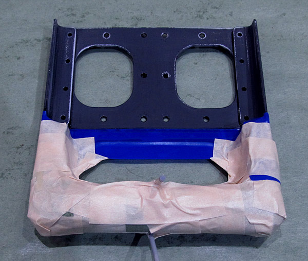 Masked Canopy Handle Assembly For Painting