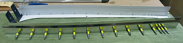 Clecoed Canopy Rails To Canopy Rail Angles