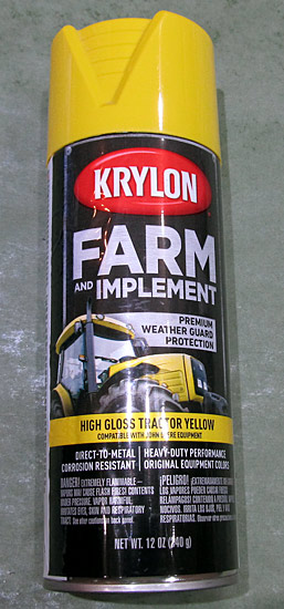 Krylon Yellow Paint