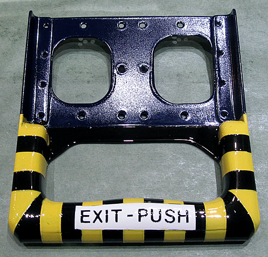 Clear Coated Canopy Grip