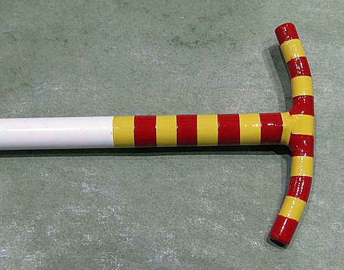 Clear Coated Canopy Ejection Handle