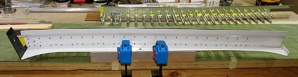 Final #40 Drill Holes Common To Side Skins And Canopy Rail Assemblies