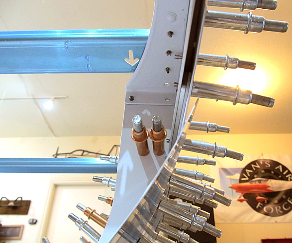 Canopy Rail Shims Installed