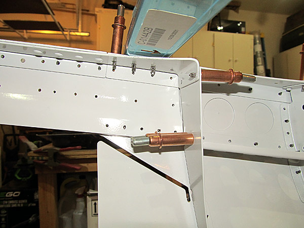 Final Drill Holes In Canopy Assembly And Shims