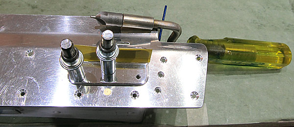 Machine Countersink Holes In Canopy Handles