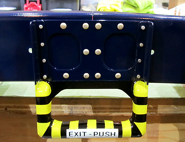 Riveting Canopy Handle To Aft Frame