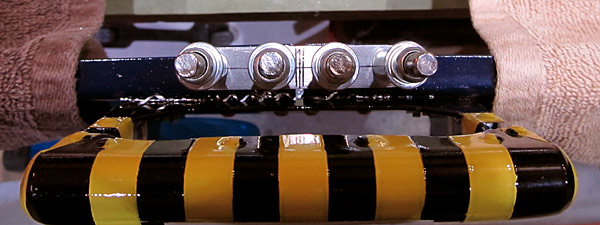 Riveting Aft Canopy Frame Splice