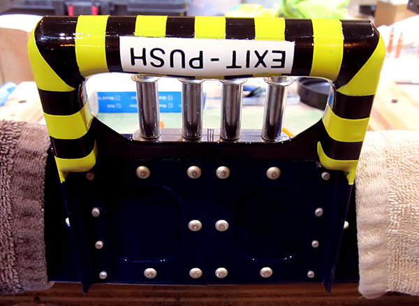 Riveting Aft Canopy Frame Splice