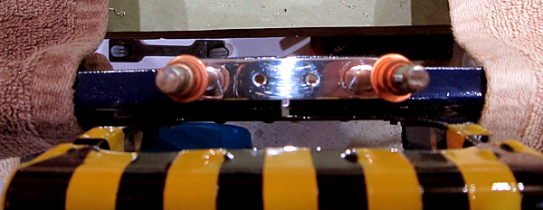 Riveting Aft Canopy Frame Splice