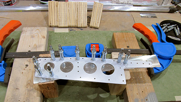 Countersinking Canopy Rail