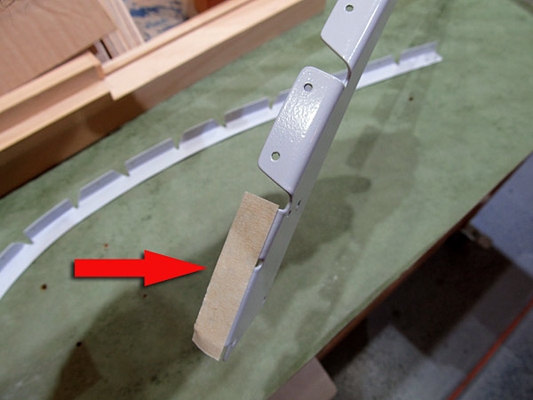 Holes On Support Flanges That Don't Get Dimpled