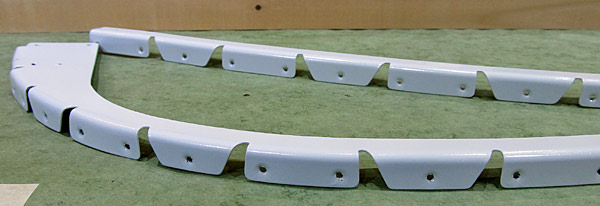 Dimpling Support Flanges