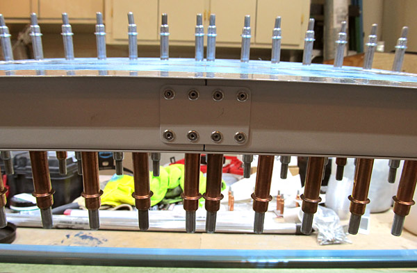 Riveted Forward Canopy Frame Splice