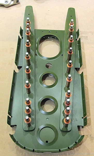 Riveting Aft Fuselage Bulkheads