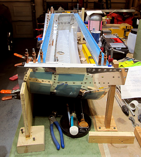 Side View Of Level Jig For Canopy Assembly