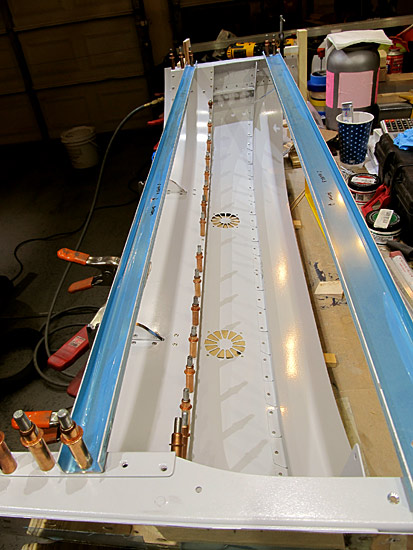 Riveting Aft Canopy Frame Close Out