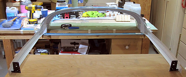 Attaching Canopy Rail Assemblies To Canopy Assembly