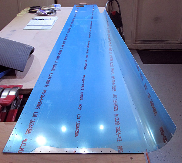 Removing Blue Vinyl From Right Tailcone Skin