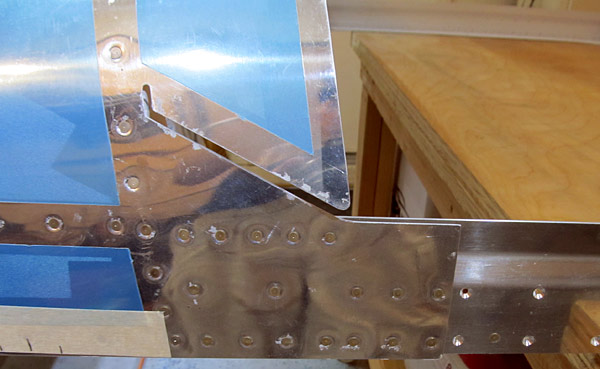 Left Canopy Rail Assembly Riveted