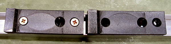 Machine Countersunk Canopy Pin Blocks