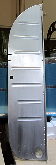 Scuffing Baggage Bin Bulkhead