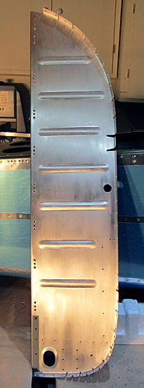 Acetone Wash Baggage Bin Bulkhead