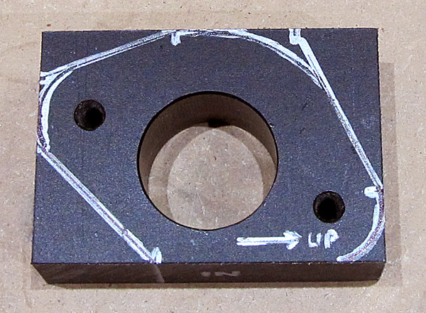 Inboard Flap Bushing Layout Lines