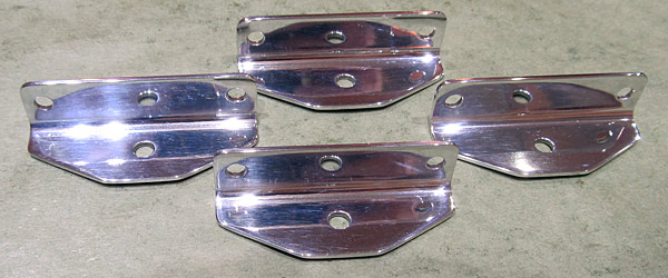 Polished Latch Bellcrank Angles