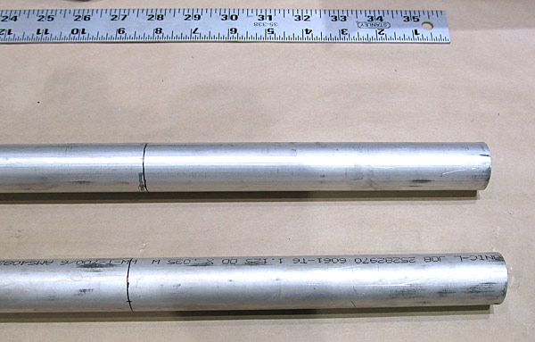 Fabricating Aileron Torque Tube To Bellcrank Pushrods