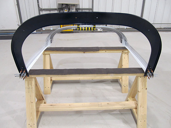 Attaching Aft Canopy Frame To The Canopy Assembly