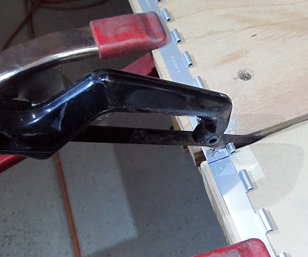 Cutting F-01447B Seatback Hinges