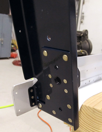 Riveting Aft Canopy Frame To Canopy Assembly
