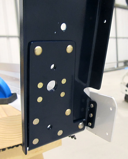 Riveting Aft Canopy Frame To Canopy Assembly